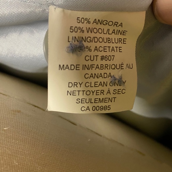 Holt Renfrew Cashmere Blazer - Mint - Picture 5 of 5